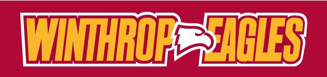 Winthrop Eagles 1995-Pres Wordmark Logo 05 iron on paper